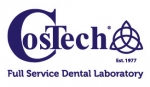 Logo for CosTech Dental Laboratory