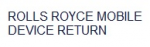 Logo for Rolls Royce Mobile Device Return