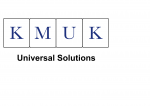 Logo for KMUK-  E CoM