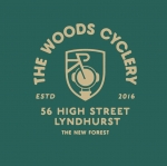 Logo for The Woods Cyclery