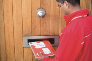 Postman with redirected mail