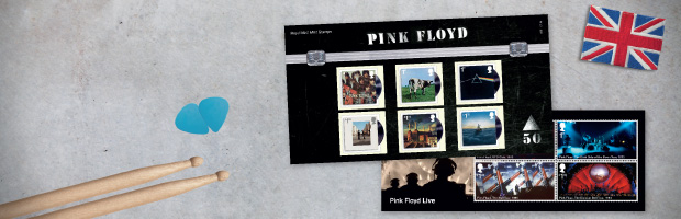 Pink Floyd stamps