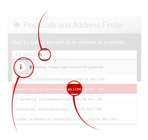 Postcode Finder